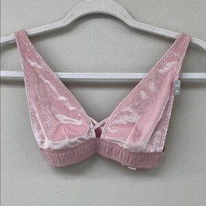PINK Victoria's Secret Pink Velvet Bra